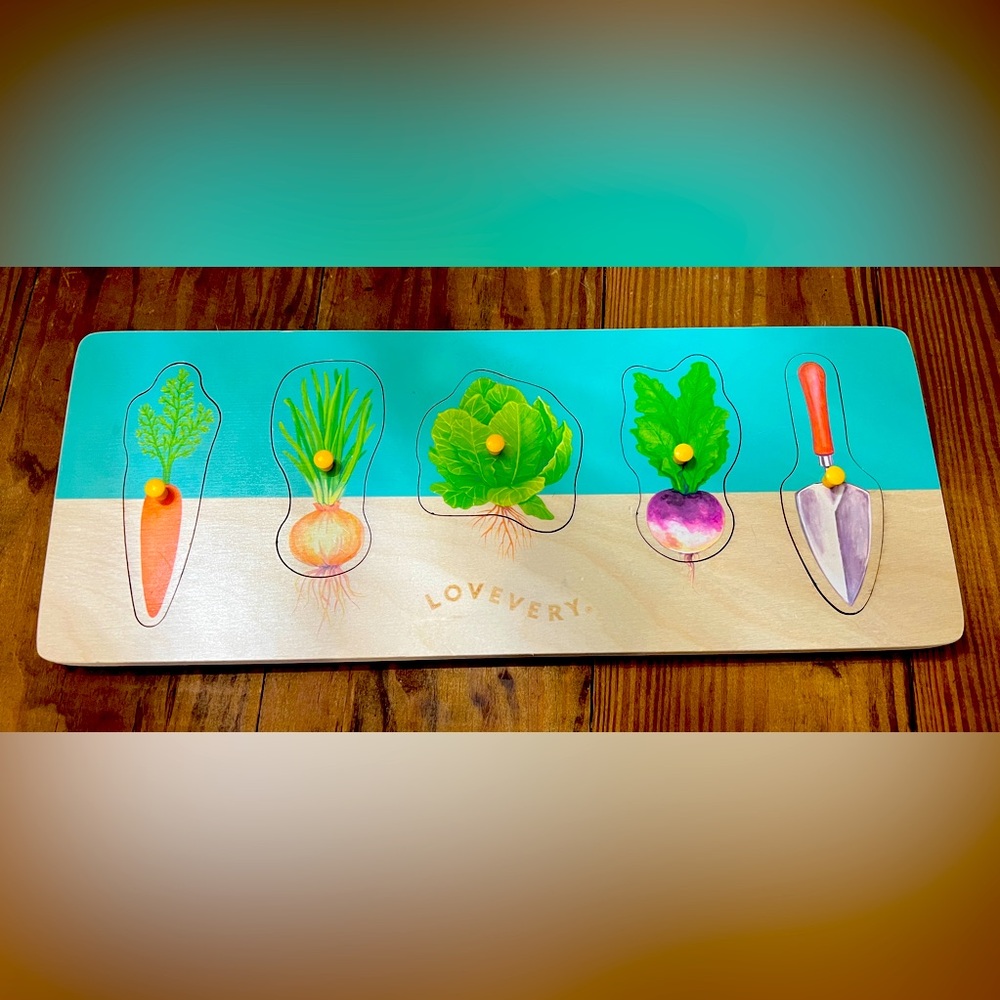 Lovevery vegetable puzzle